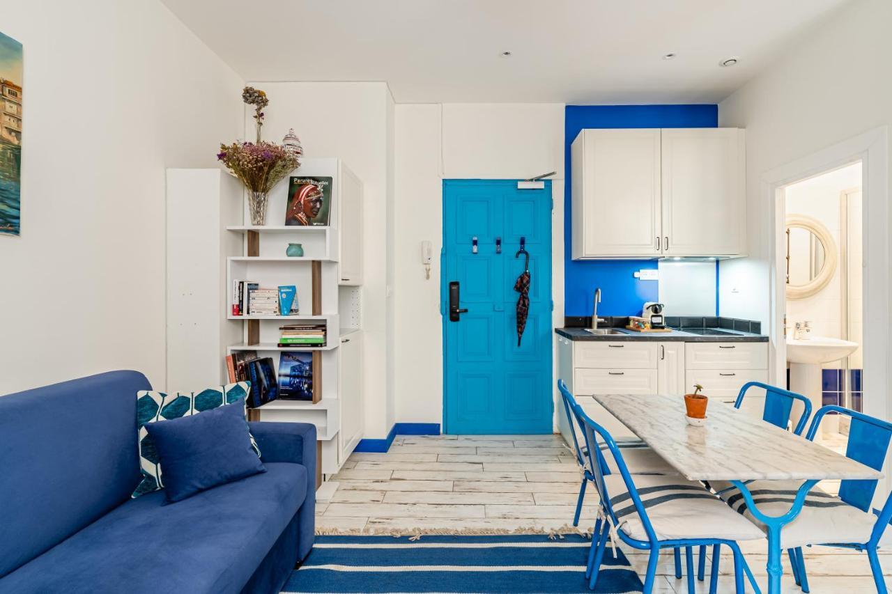 Studio Bleu 29M2, 120M Vieux-Port , Clim ,Wifi, Acces Autonome Avec Code Marseille Exterior photo